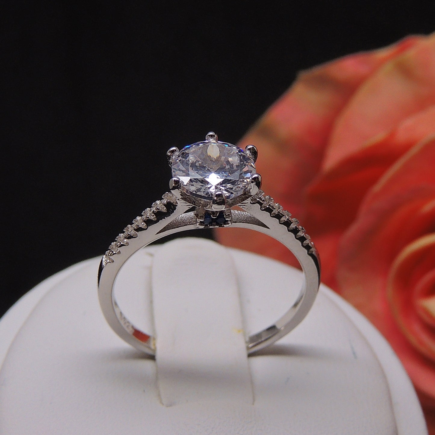 MerciEngagementRingSterlingSilverSolitaireCzWomensGingerLyneCollection_Silver-3