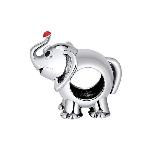 ElephantCharmEuropeanBeadSterlingSilverGingerLyneCollection_Silver-1