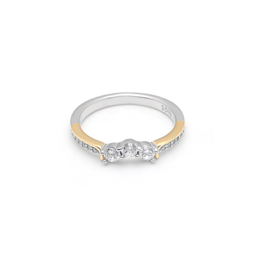 PadenAnniversaryBandRingRoseSterlingSilverWomensGingerLyneCollection_Silver-3