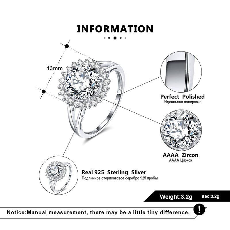 HaloEngagementRingforWomenCzStatementRingSterlingSilverGingerLyneCollection_Silver-6