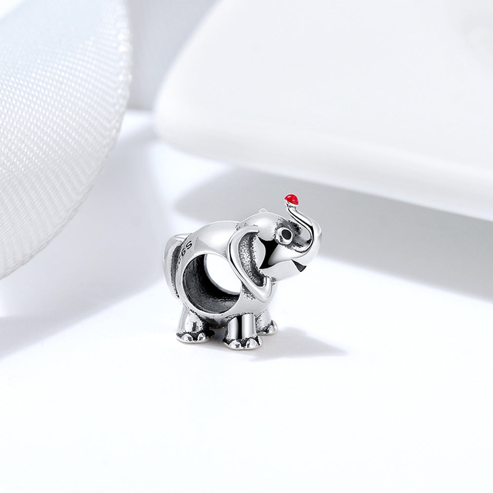 ElephantCharmEuropeanBeadSterlingSilverGingerLyneCollection_Silver-2