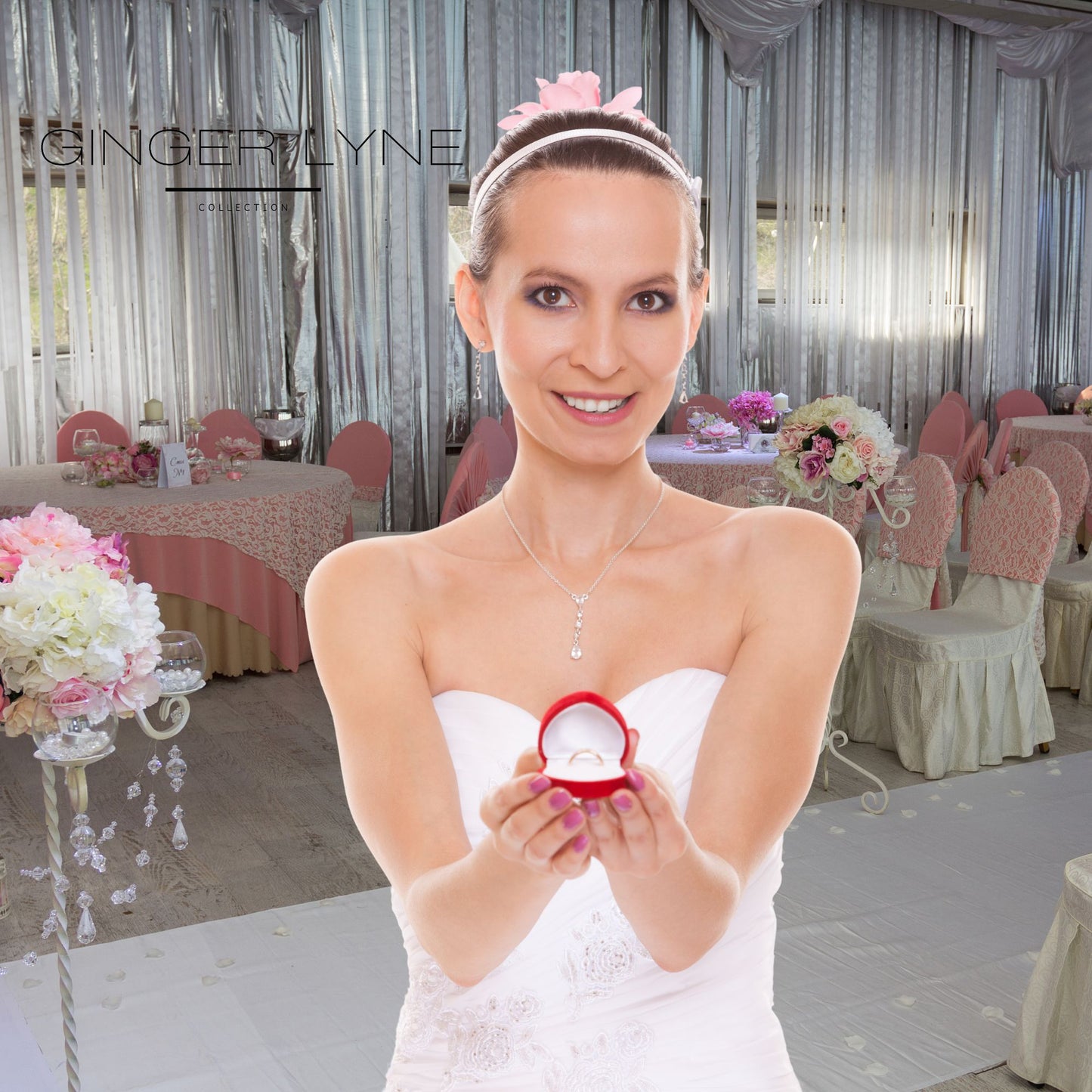 4mmStainlessSteelWeddingBandRingforWomenorMenGingerLyneCollection_4mmRainbow-6