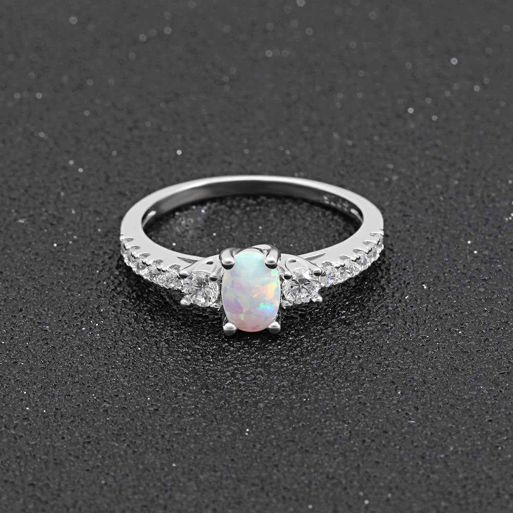 EmilyFireOpalSterlingSilverCzEngagementRingWomensGingerLyneCollection_White-4