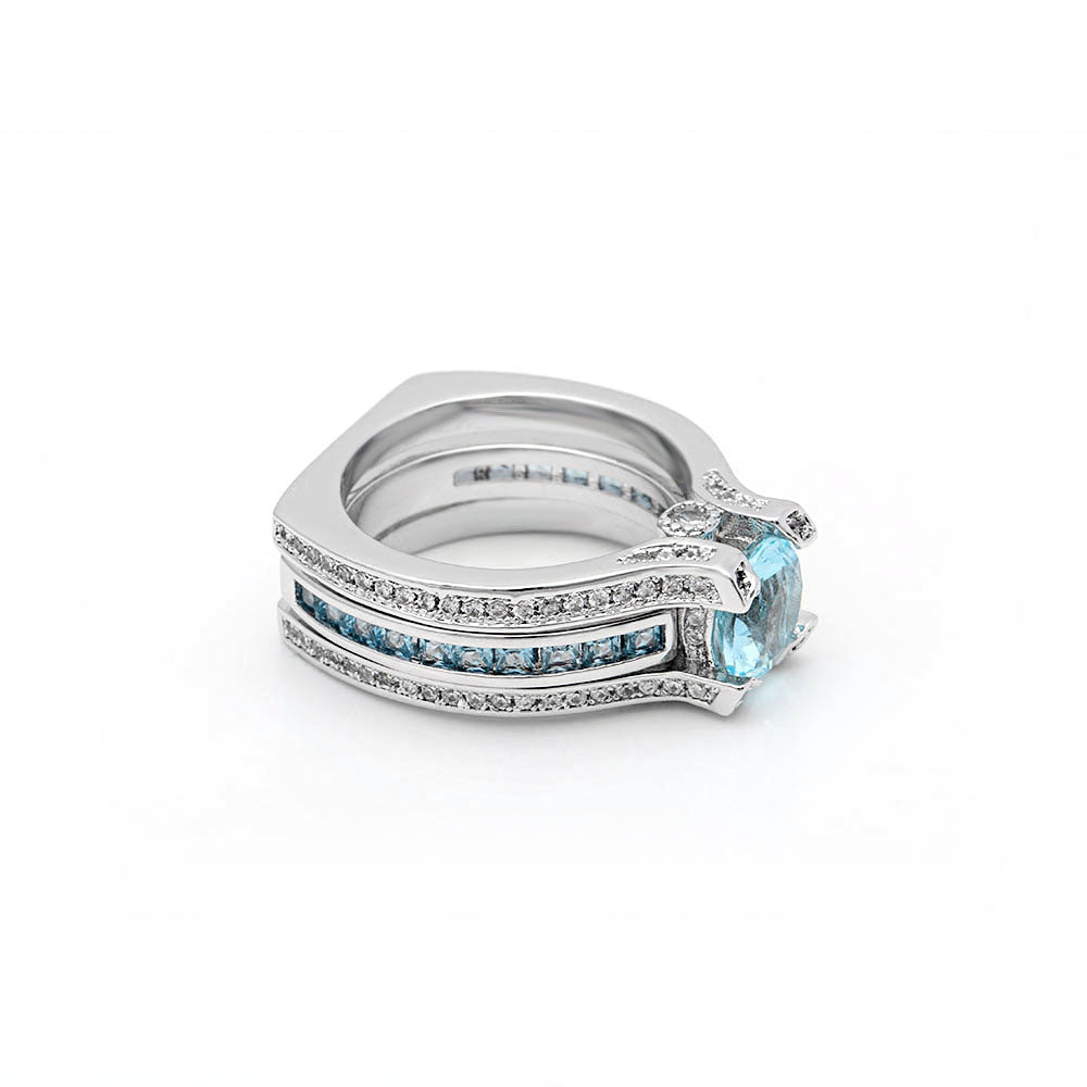 SkylarWeddingRingSetforWomenEngagementRingandMatchingBandCzGingerLyneCollection_LtBlue/LtBlue-5