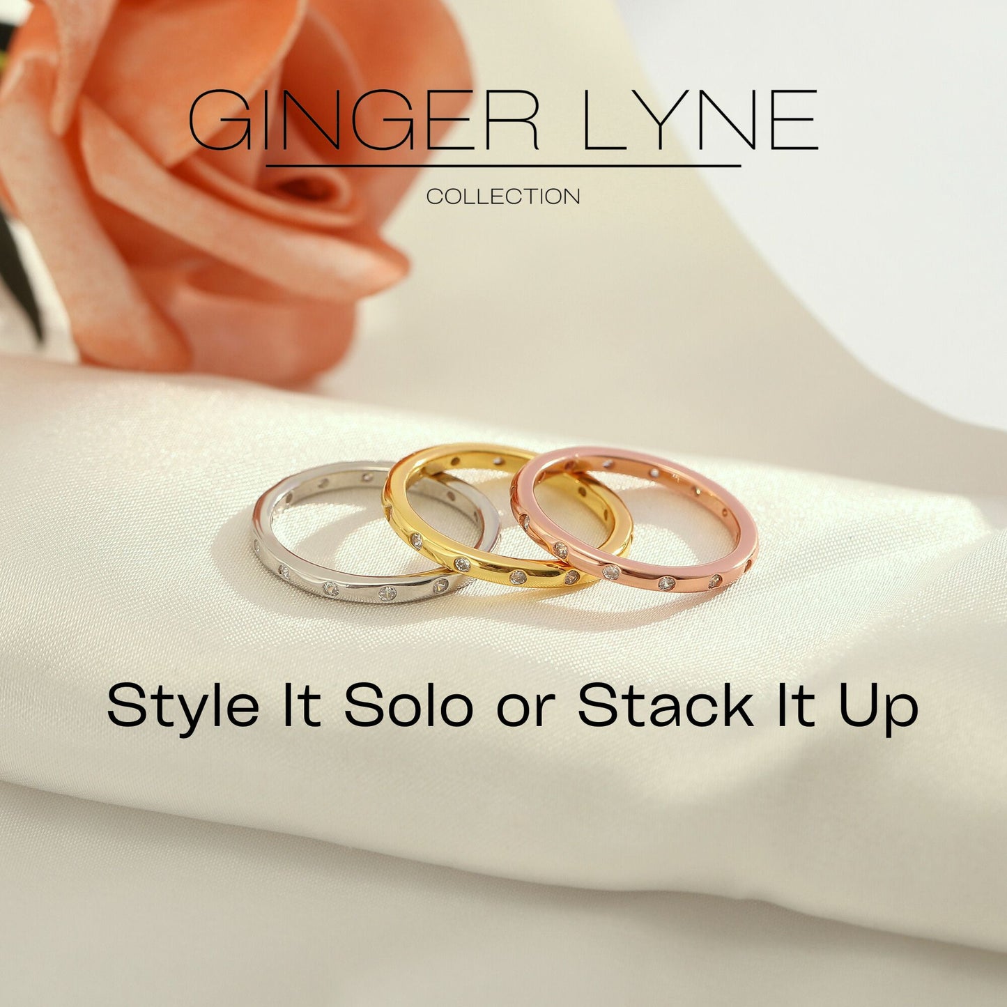 CelestaEternityRingsforWomenStackableWeddingBandsCZ2mmSterlingSilverGingerLyne_Gold-2