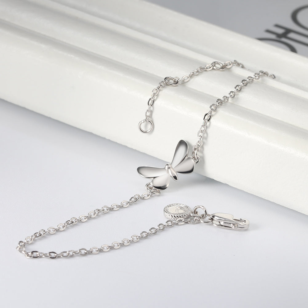 ButterflyRoloChainBraceletforWomenSterlingSilverGingerLyneCollection_Silver-3