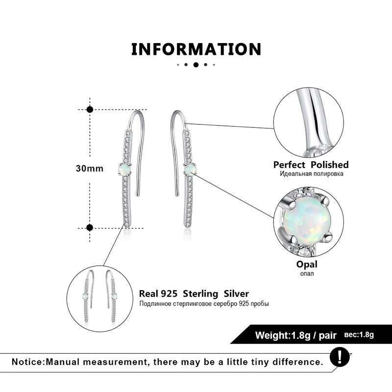 FishHookDropEarringsforWomenSterlingSilverOpalCzGingerLyneCollection_White-7