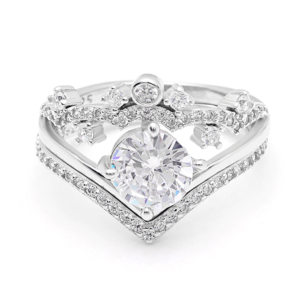 LyonaWeddingRingSetWomenCzSterlingSilverBridalEngagementMatchingBandGingerLyneCollection_Clear-1