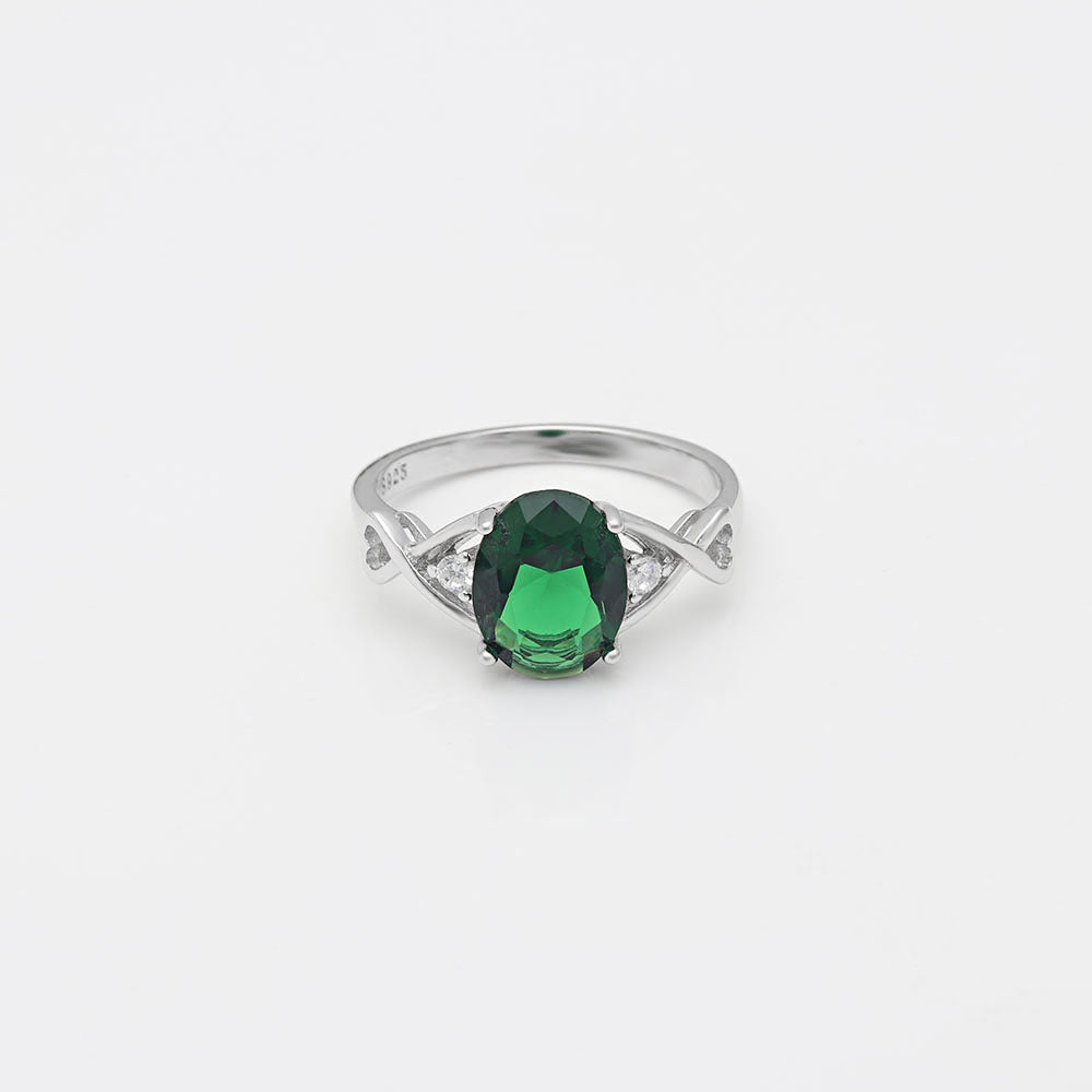 BirthstoneEngagementRingforWomenbyGingerLyneSterlingSilverCubicZirconia_green-2
