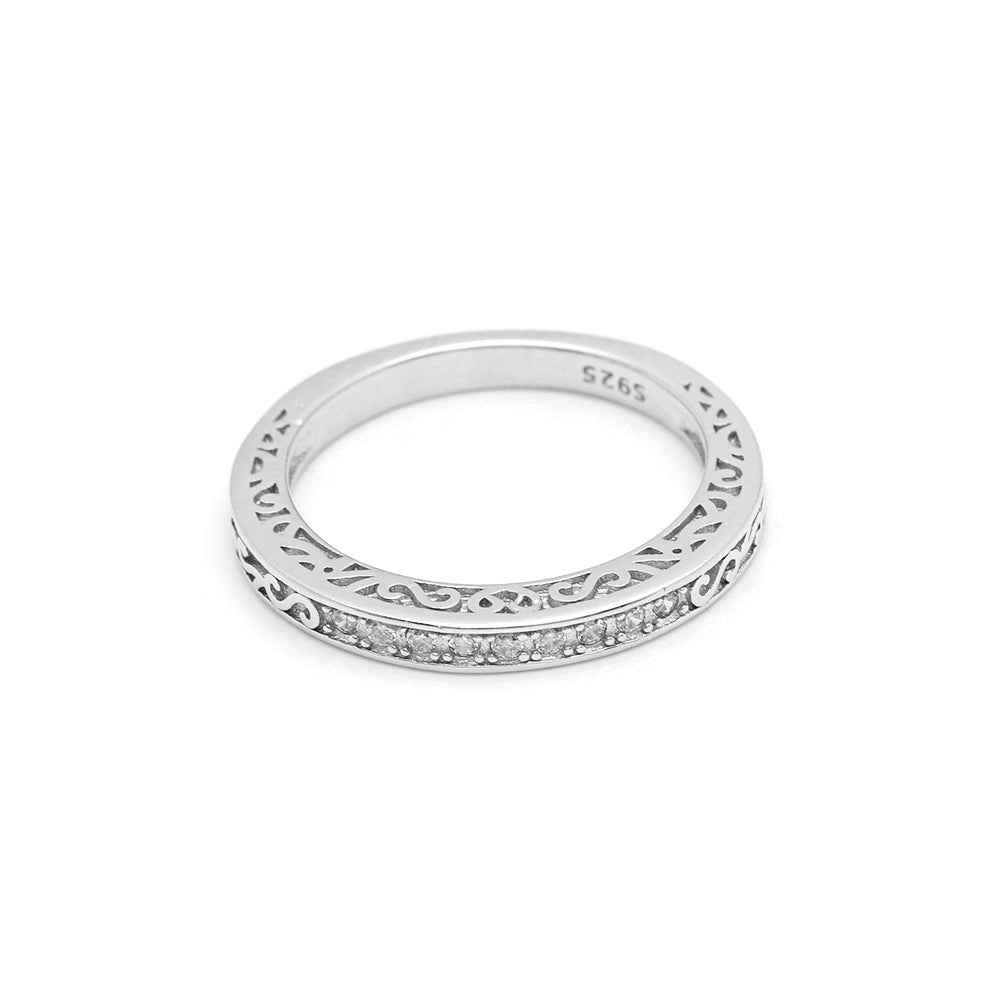 CynthiaClearCzSterlingSilverAnniversaryRingWeddingBandWomenGingerLyneCollection_Clear-5
