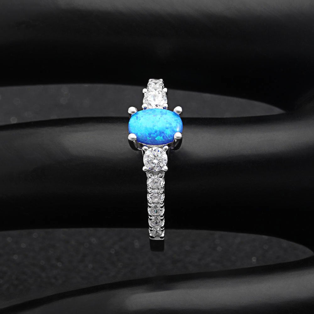 EmilyFireOpalSterlingSilverCzEngagementRingWomensGingerLyneCollection_White-7
