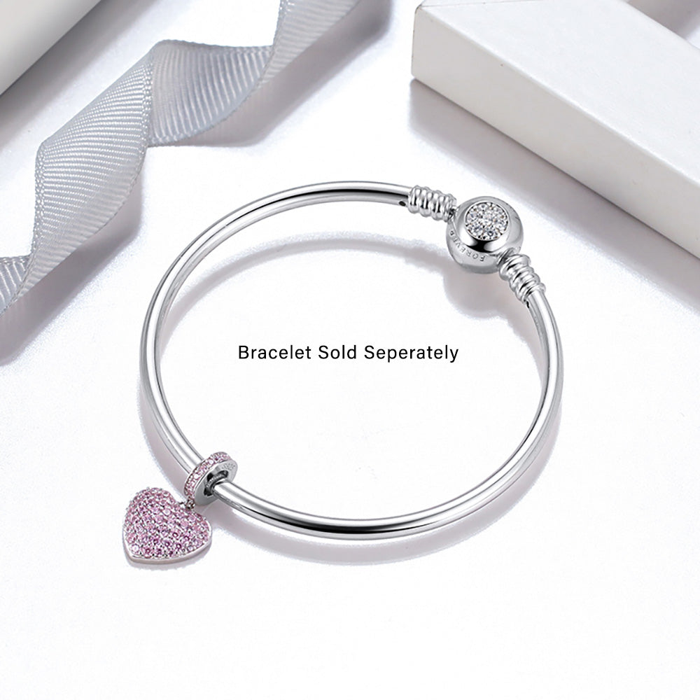 PinkHeartCharmEuropeanBeadCZSterlingSilverGingerLyneCollection_Pink-3