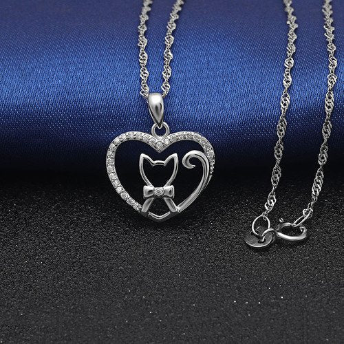 GingerLyneCollectionSterlingSilverCzKittyCatPendantNecklaceforWomen_clear-4