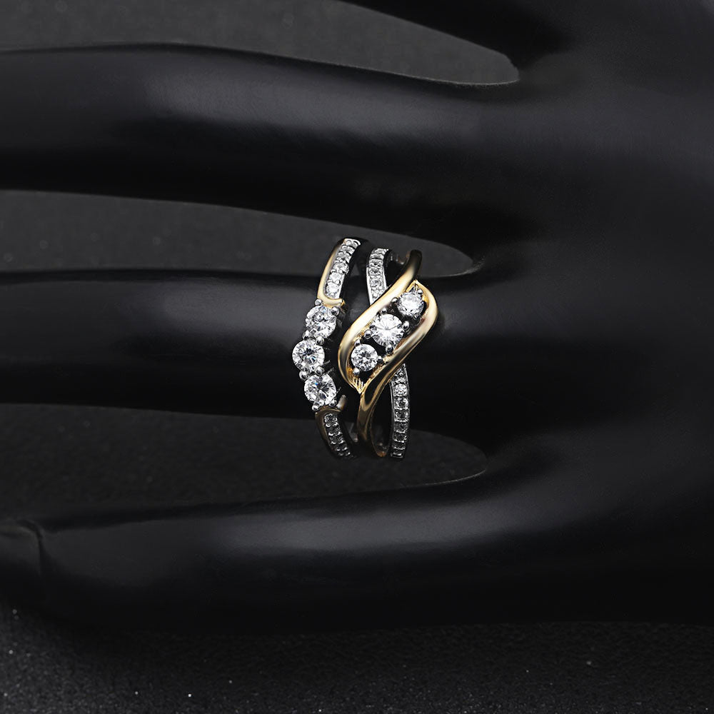 PadenWeddingRingSetforWomen3StoneEngagementBridalBandSterlingSilverGingerLyne_Gold-6