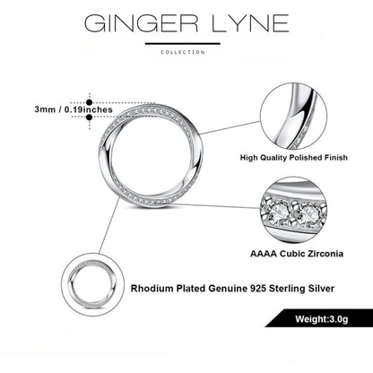 TwistEternityWeddingBandRingforWomenSterlingSilverCZGingerLyneCollection_Silver-7