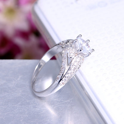 BabsSolitaireEngagementRingCubicZirconiaWomenWeddingGingerLyneCollection_Silver-5