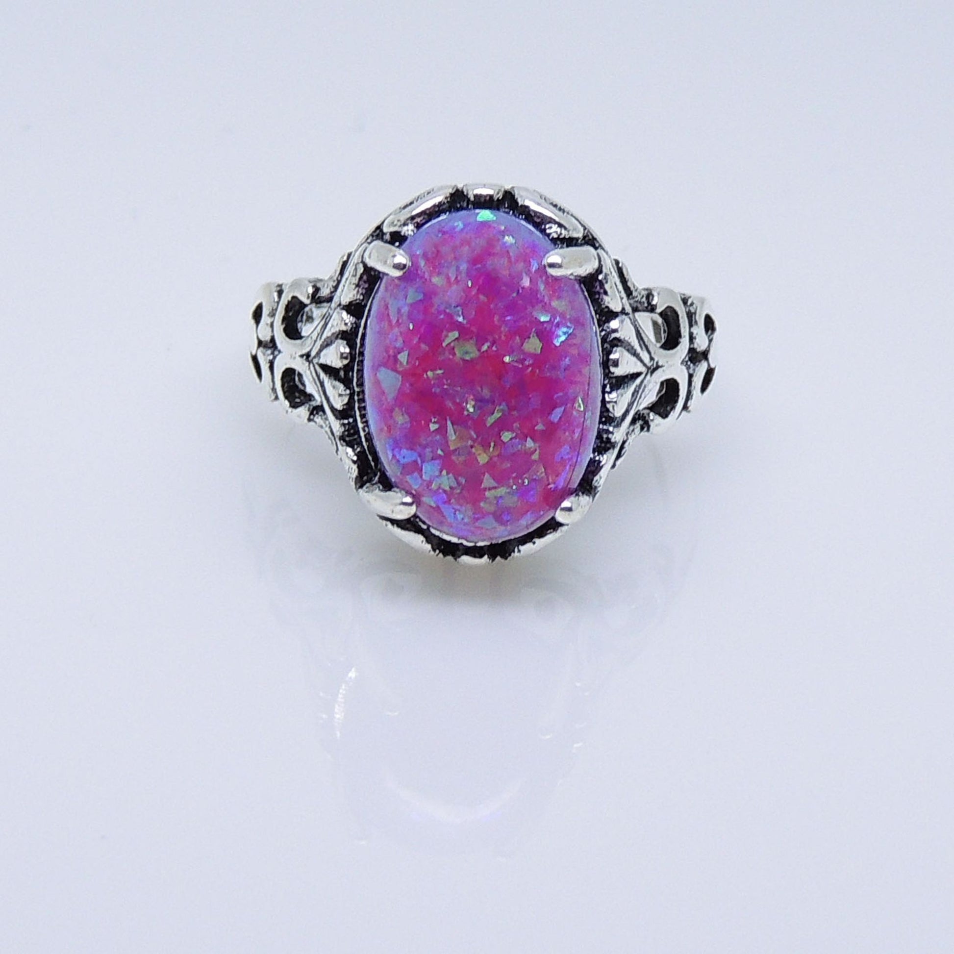 SaharaFireOpalStatementRingforWomenOval-CutGingerLyneCollection_Purple-3