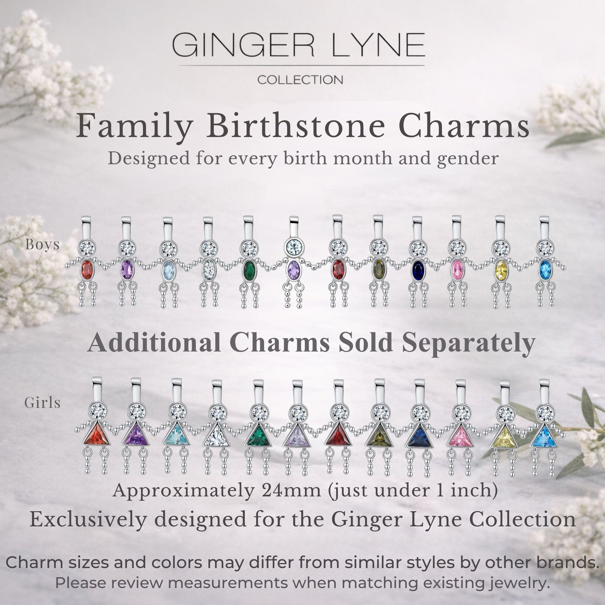 CarabinerFamilyBirthstoneNecklaceforMomorGrandmabyGingerLyneStainlessSteelCZBirthdayCharms_Blue-8