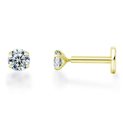 SolitaireFlatBackStudEarringsbyGingerLyneSterlingSilver5ACZ3mmor5mmStone_Gold-4