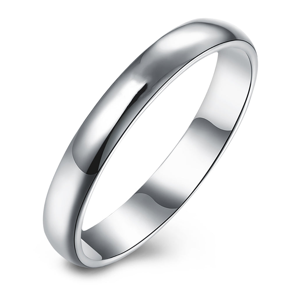 Ladies' 2.0mm Comfort-Fit Wedding Band in Sterling Silver | Zales