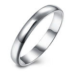 Load image into Gallery viewer, 3mm Wedding Band Sterling Silver Women Men Ring Ginger Lyne Collection - 10

