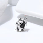 Load image into Gallery viewer, Elephant Charm European Bead Sterling Silver Ginger Lyne Collection
