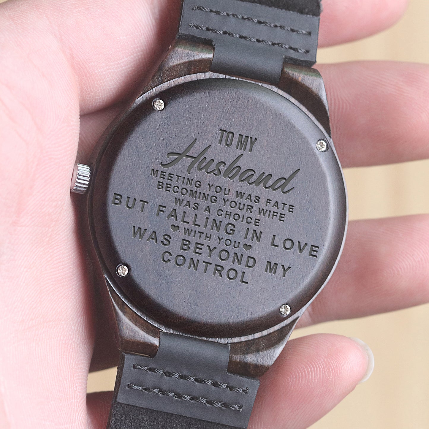 HusbandWatchBrownWoodgrainBlackLeatherBandMensGingerLyneCollection_Brown-3