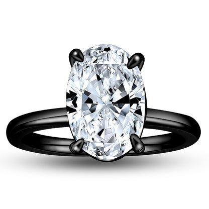 Solitaire3CtOvalEngagementRingforWomenSterlingSilverCZGingerLyneCollection_Black-3