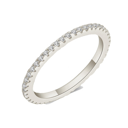 Eternity1.5mmWeddingBandRingSterlingSilverCzWomensGingerLyneCollection_WhiteGold-2