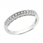 Load image into Gallery viewer, Madeline Anniversary Band Ring Cz Sterling Silver Womens Ginger Lyne Collection - 10
