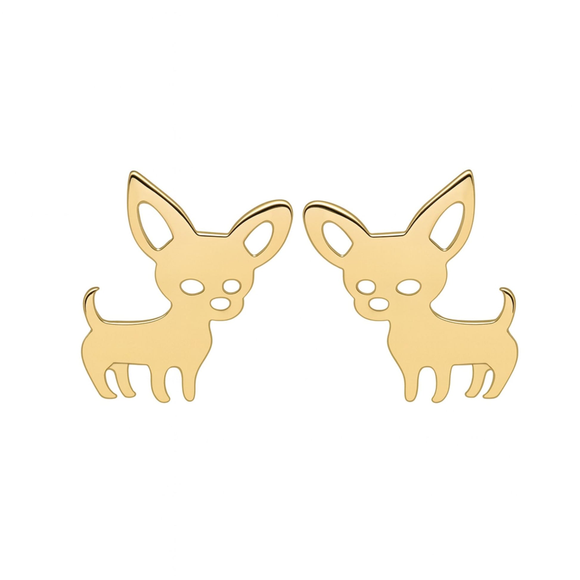 GingerLyneChihuahuaDogStudEarringsforWomenStainlessSteelPuppyPetJewelryGifts_Black-1