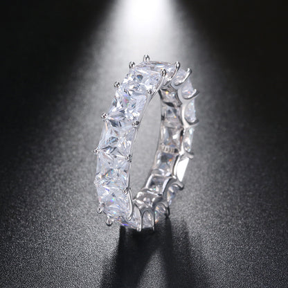 EternityWeddingBandRingforWomenPrincessCzSterlingSilverGingerLyneCollection_Clear-3