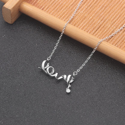 Wife Greeting Card Sterling Silver Infinity Heart Necklace Women Ginger Lyne Collection - Wife-282