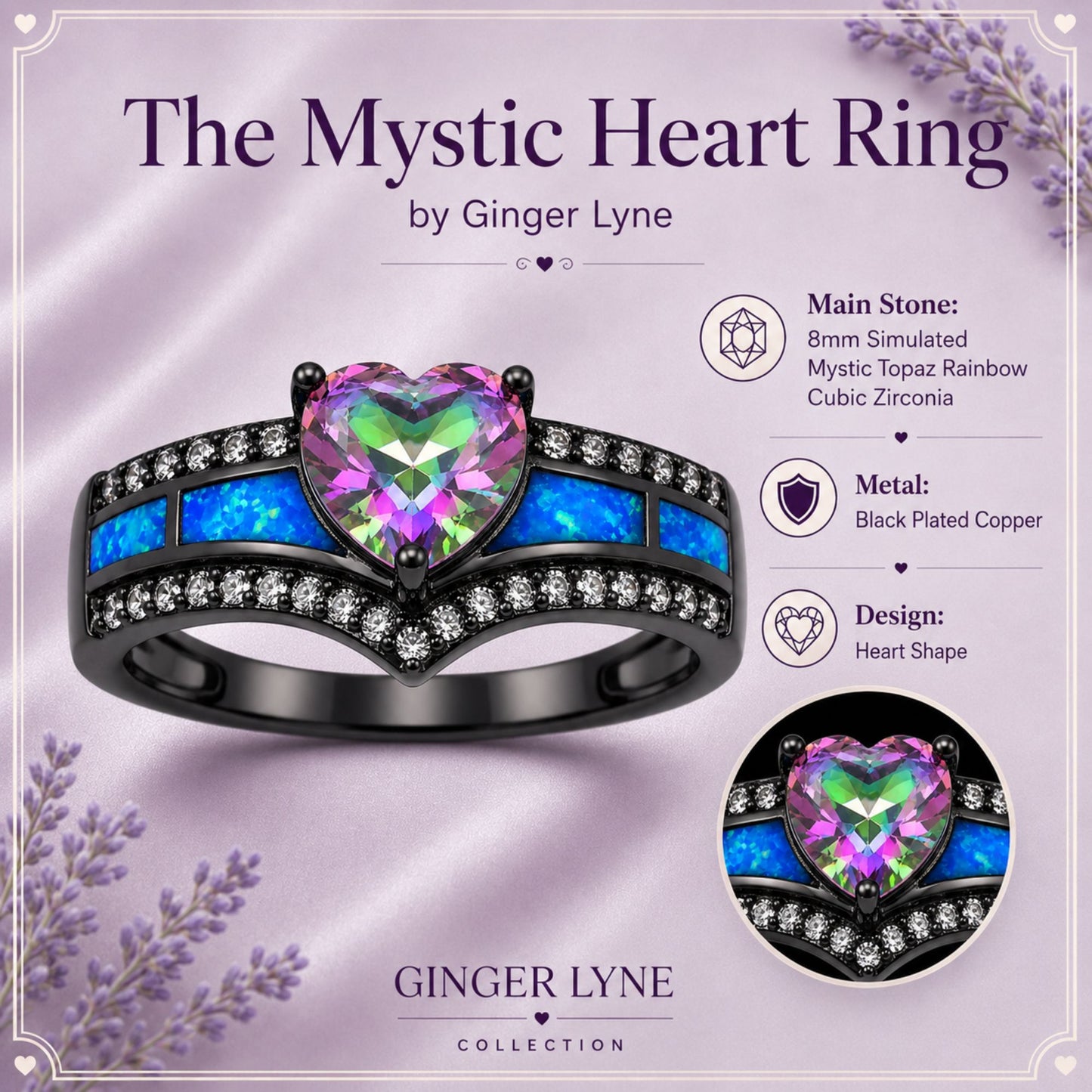 BlackEngagementRingforWomenMysticTopazCZHeartPromiseRingGiftforHerGingerLyne_PurpleMulti-4