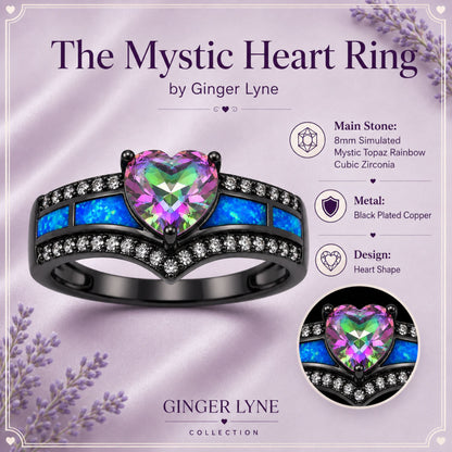 BlackEngagementRingforWomenMysticTopazCZHeartPromiseRingGiftforHerGingerLyne_PurpleMulti-4