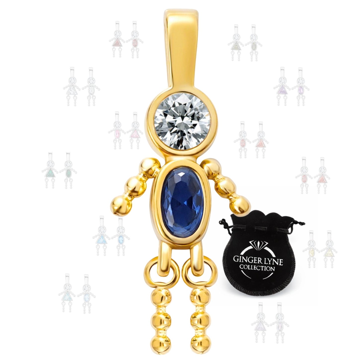 BirthstoneFamilyPendantforMombyGingerLyneStainlessSteelCubicZirconiaCharmsForGrandmaNecklace_Male-September-Gold-1