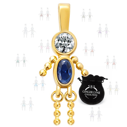 BirthstoneFamilyPendantforMombyGingerLyneStainlessSteelCubicZirconiaCharmsForGrandmaNecklace_Male-September-Gold-1