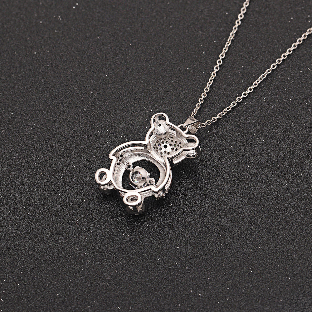 PandaBearNecklaceforWomenSwingStoneSterlingSilverCzGingerLyneCollection_Silver-3