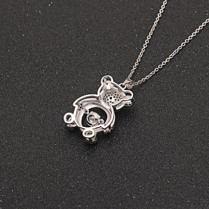 PandaBearNecklaceforWomenSwingStoneSterlingSilverCzGingerLyneCollection_Silver-3