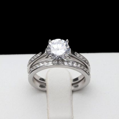 VictoriaWeddingRingSetforWomenSterlingSilver2ctEngagementRingMatchingBandbyGingerLyne_Silver-2
