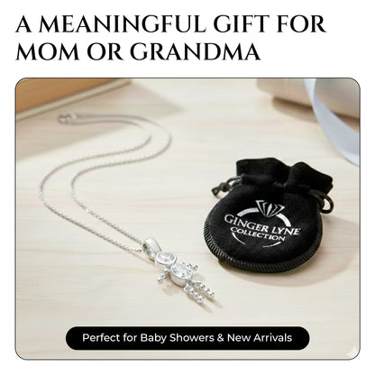 BirthstonePendantNecklaceforBoyMomorGrandmabyGingerLyneSterlingSilverCZFamilyBirthdayCharm_BoyApril-7