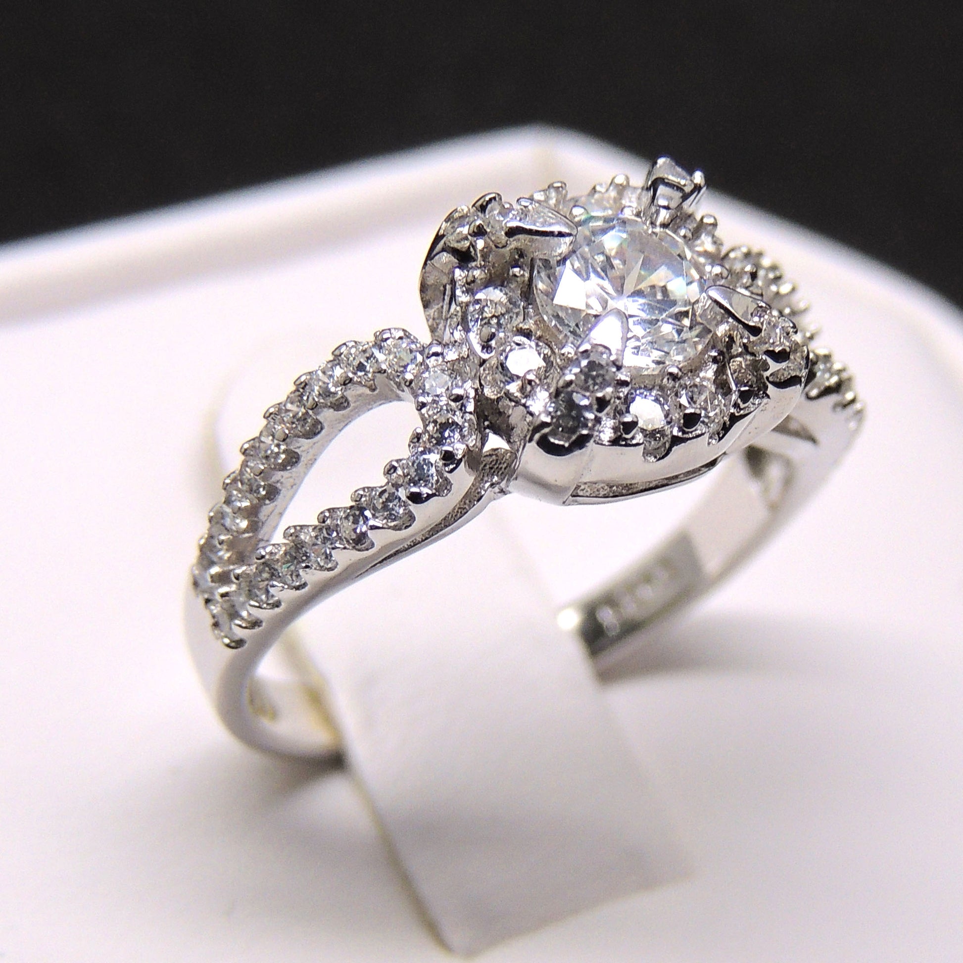 CarlitaEngagementRingSterlingSilverWomensCzGingerLyneCollection_Silver-3