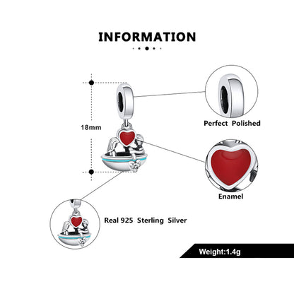 LoveBoatHeartCharmCZOxidizedSterlingSilverWomensGingerLyneCollection_Silver-6