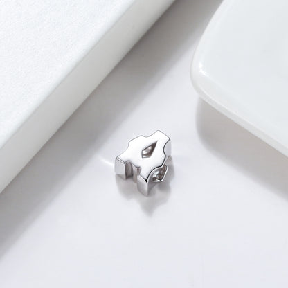 Initial Letter Charms for Women Bracelet Sterling Silver  Ginger Lyne Collection - A