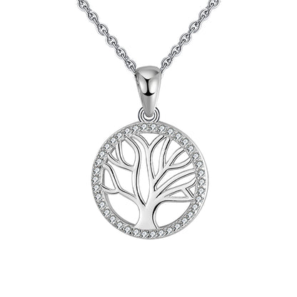 TreeofLifePendantNecklaceforWomenSterlingSilverCzGingerLyneCollection_Silver-1
