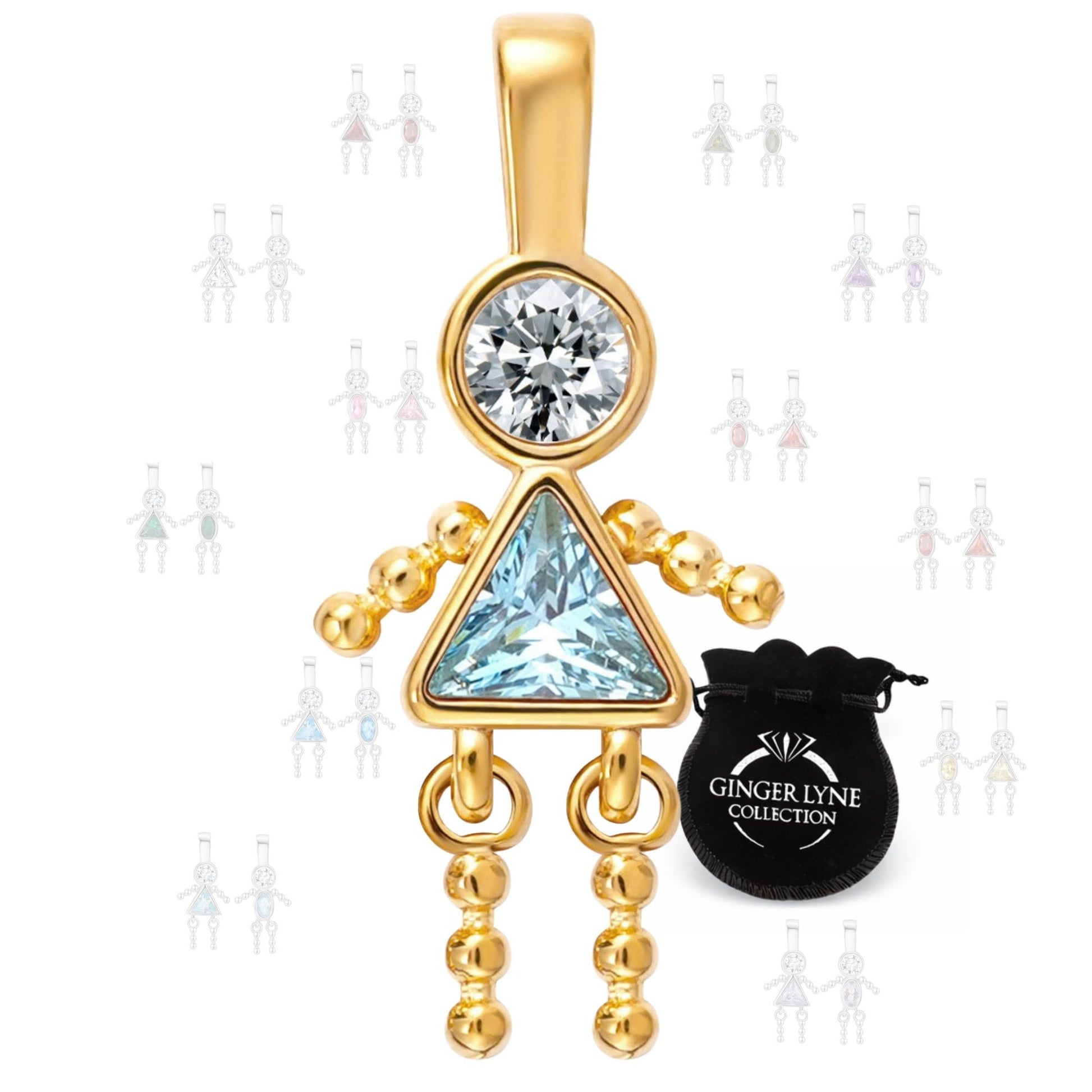 BirthstoneFamilyPendantforMombyGingerLyneStainlessSteelCubicZirconiaCharmsForGrandmaNecklace_Female-March-Gold-1