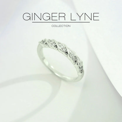 SeraphinaWeddingBandforWomenSterlingSilverCZAnniversaryHalfEternityBandStackablebyGingerLyne_Silver-3