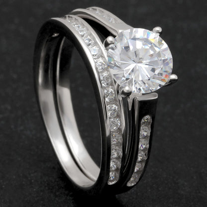 VictoriaWeddingRingSetforWomenSterlingSilver2ctEngagementRingMatchingBandbyGingerLyne_Silver-3