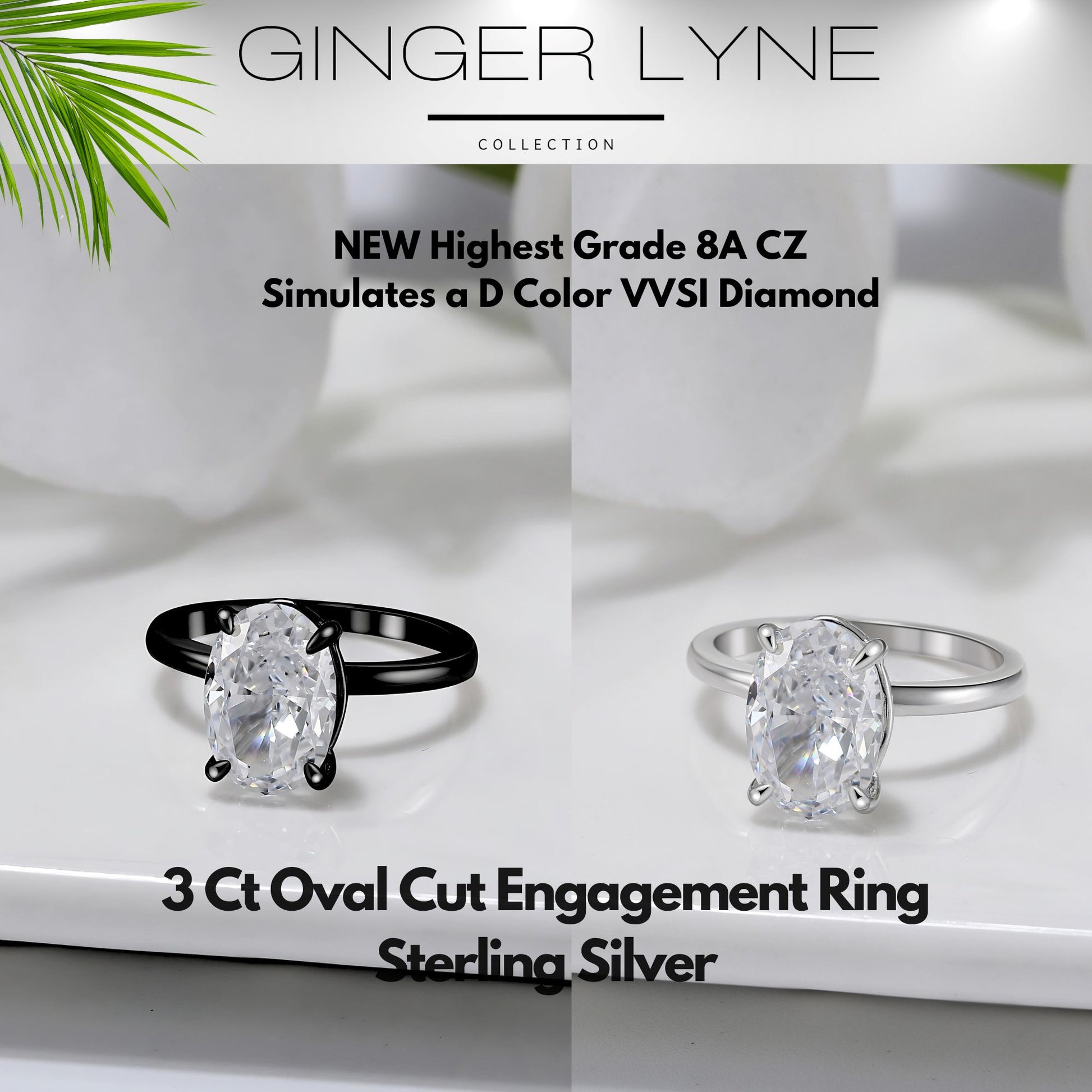 Solitaire3CtOvalBlackEngagementRingforWomenSterlingSilverCZGingerLyneCollection_Black-3