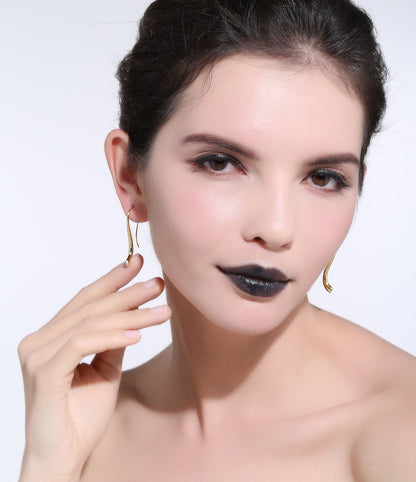 FishHookDropEarringsforWomenCubicZirconiaGingerLyneCollection_Gold-5